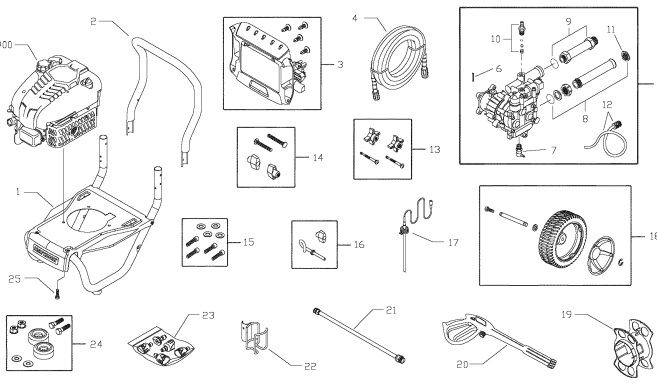 Craftsman Pressure Washer 580752200 Parts